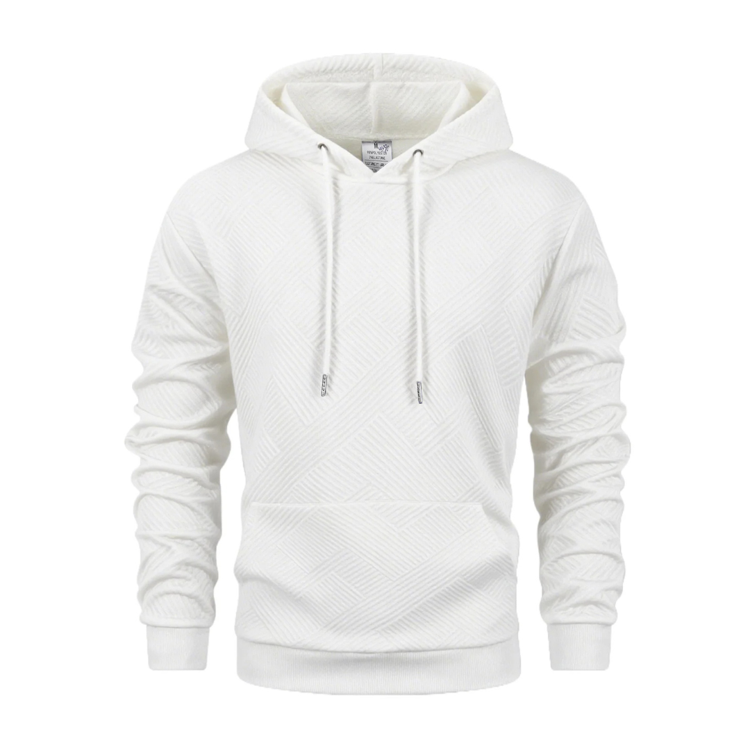 Logan | Sweat à capuche streetwear texturé