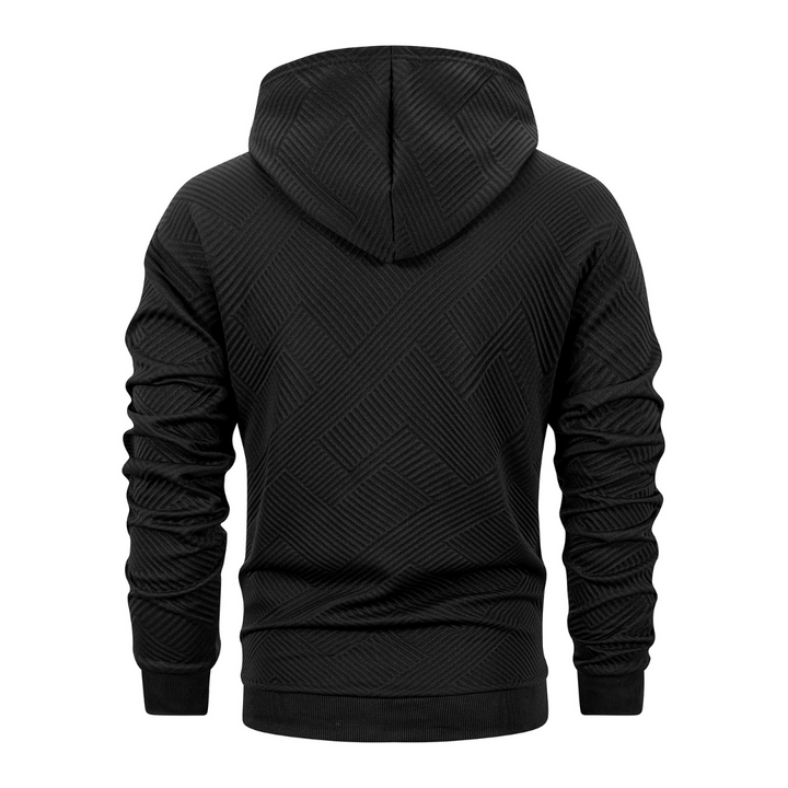 Logan | Sweat à capuche streetwear texturé