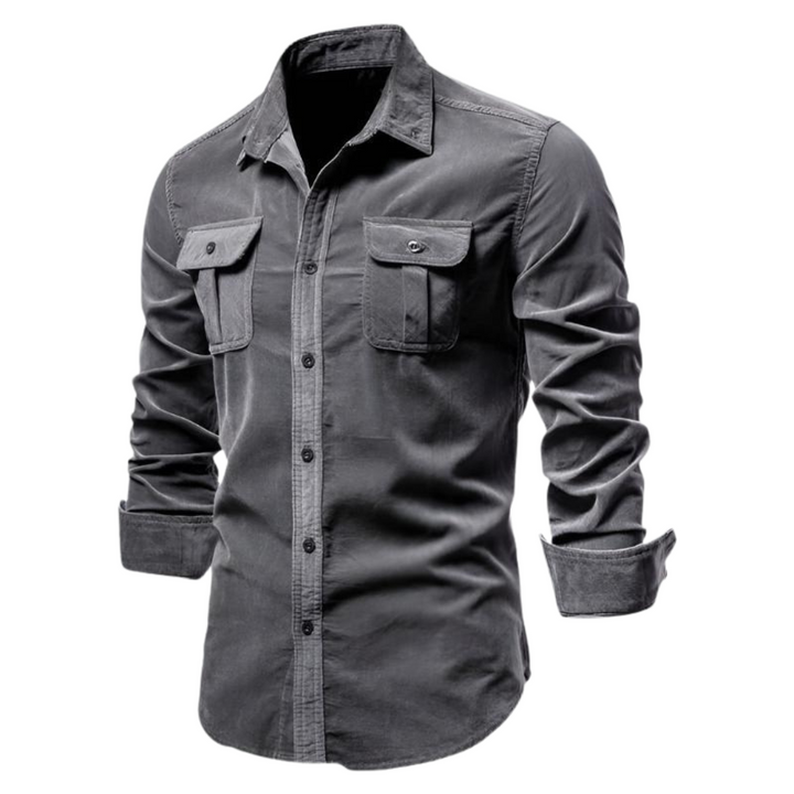 Conor | Chemise en velours côtelé intemporelle pour hommes modernes