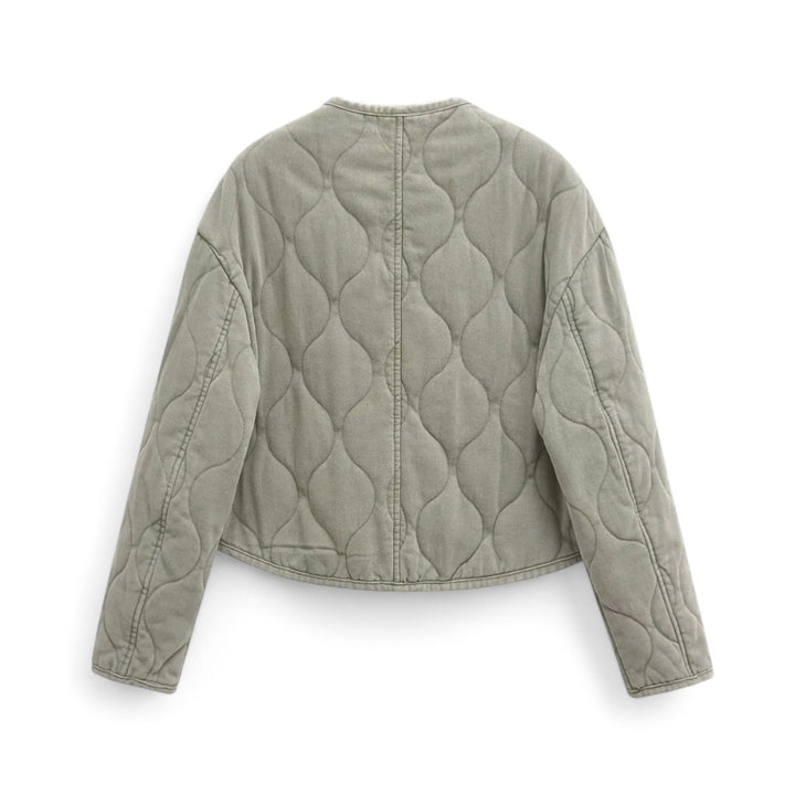 Élodie | Veste matelassée à col rond