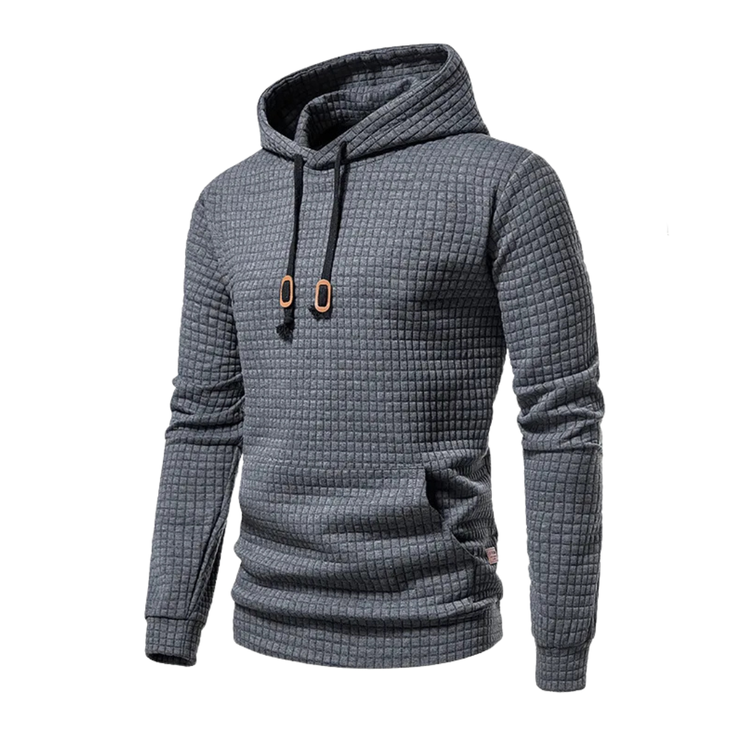 Ethan | Sweat à capuche en tricot gaufré