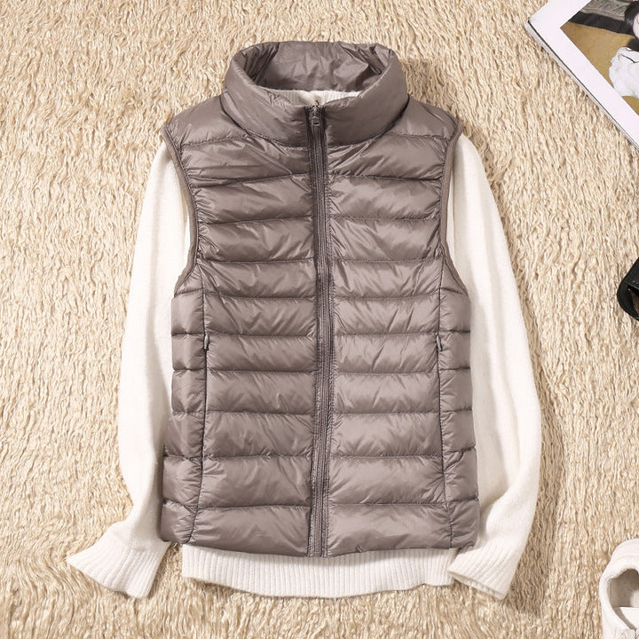 Galora | Waterproof Vest with White Duck Down