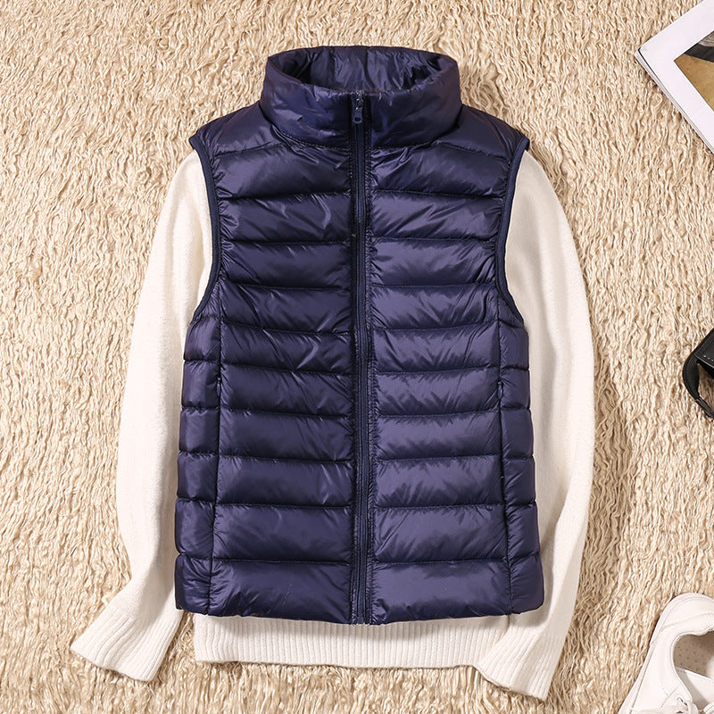 Galora | Waterproof Vest with White Duck Down