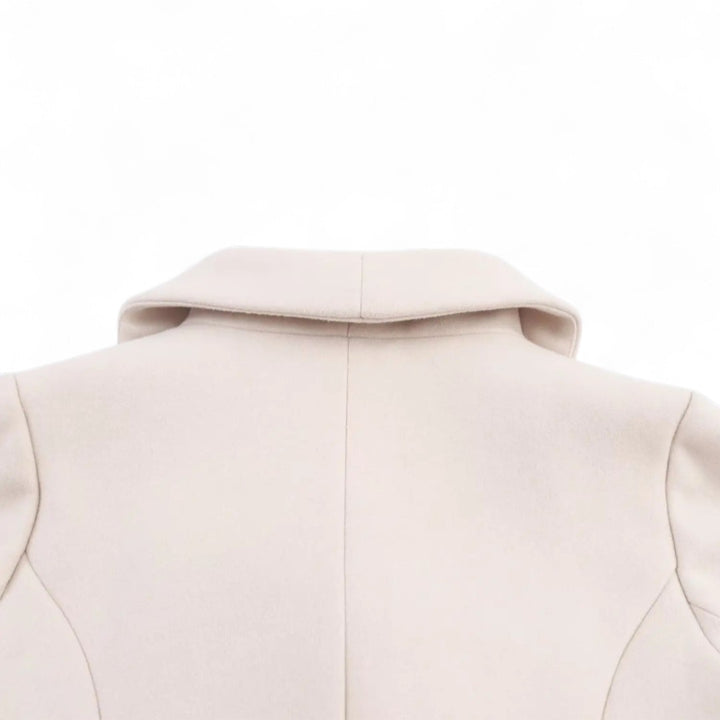 Noémie | Manteau Croisé Ceinturé Mi-Long
