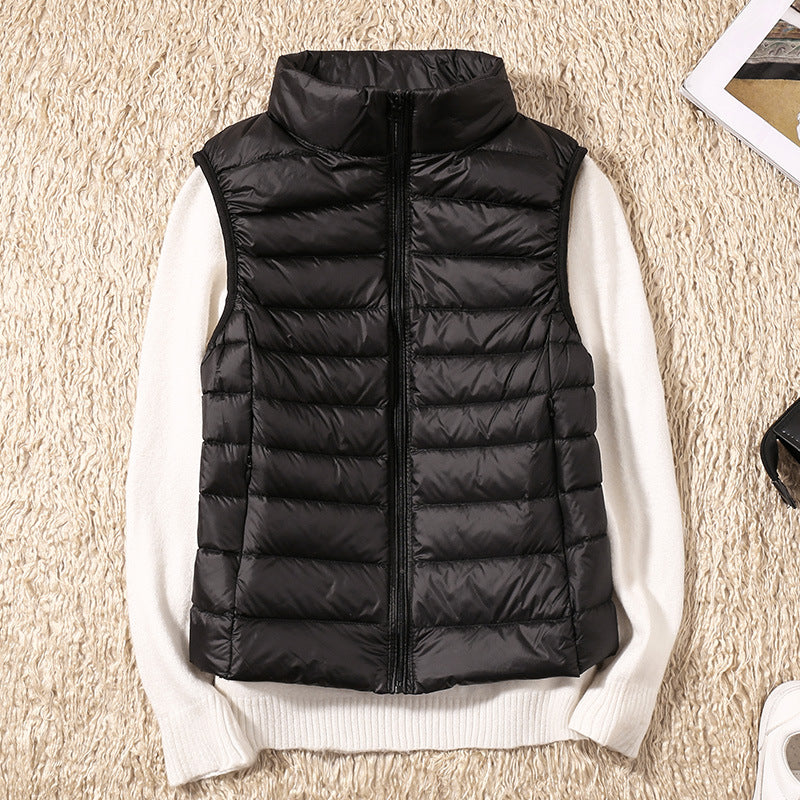 Galora | Waterproof Vest with White Duck Down