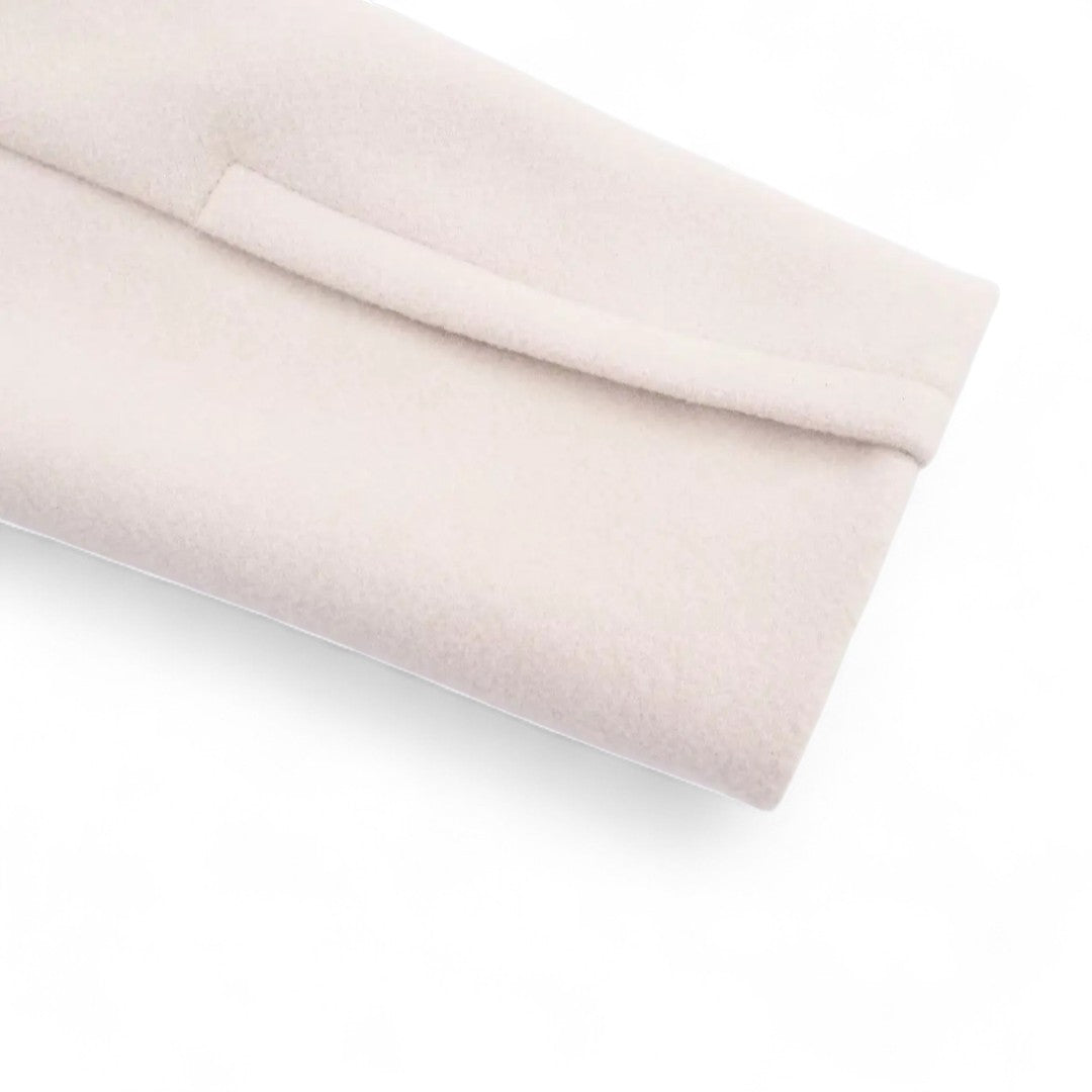 Noémie | Manteau Croisé Ceinturé Mi-Long