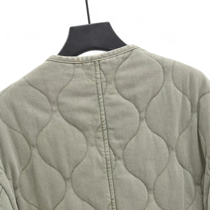 Élodie | Veste matelassée à col rond