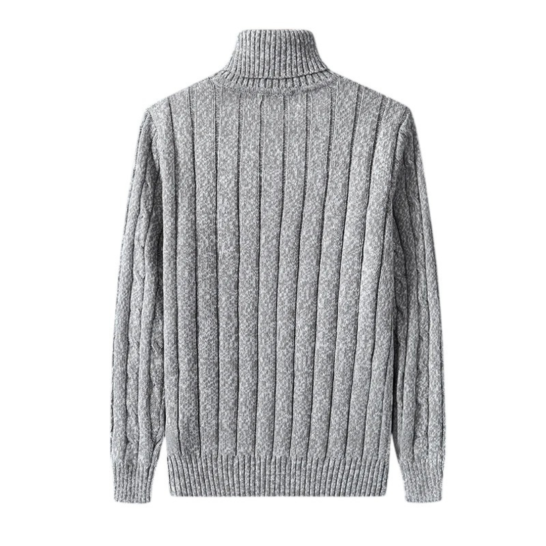 Toby | Pull à col roulé en maille épaisse