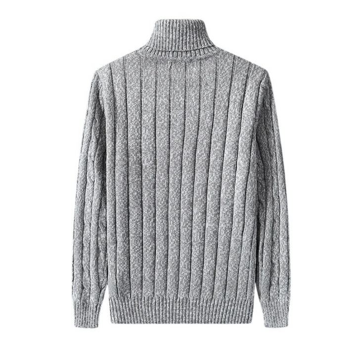 Toby | Pull à col roulé en maille épaisse