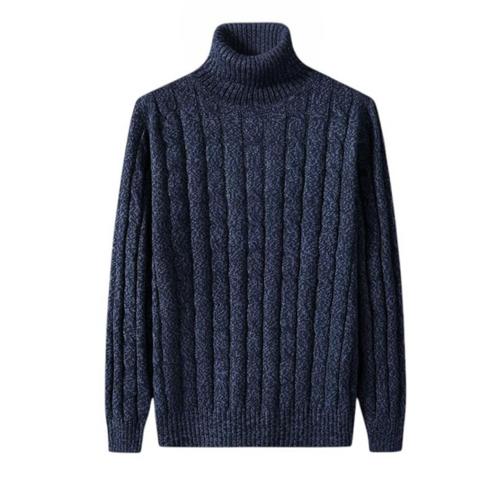Toby | Pull à col roulé en maille épaisse
