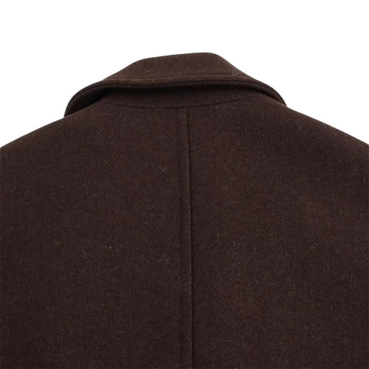 Eugénie | Manteau long oversize en laine mélangée