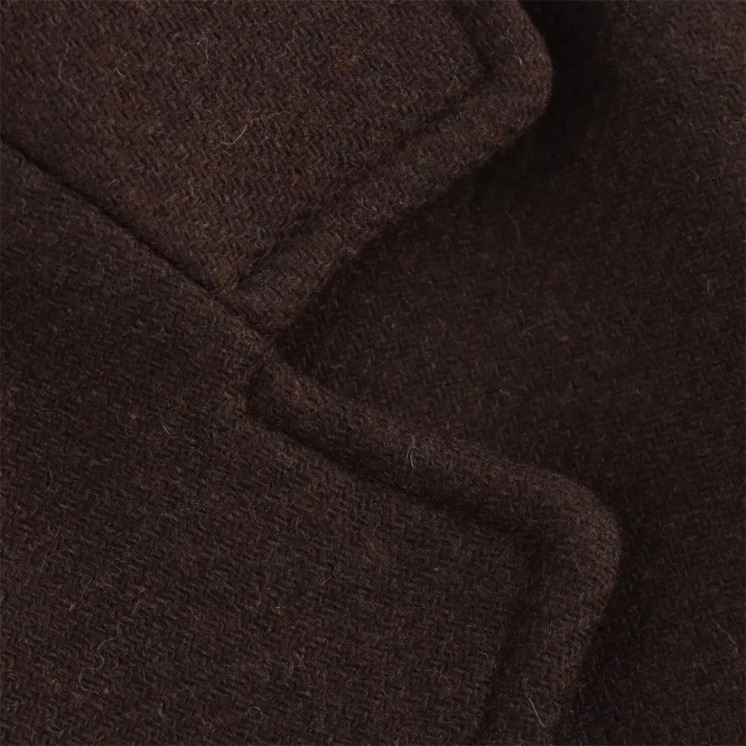 Eugénie | Manteau long oversize en laine mélangée
