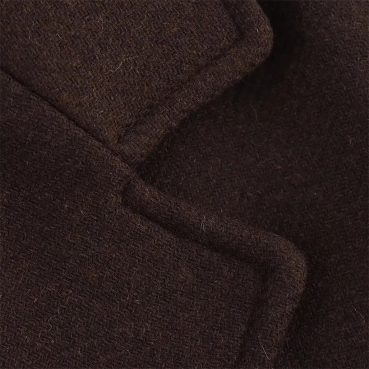 Eugénie | Manteau long oversize en laine mélangée