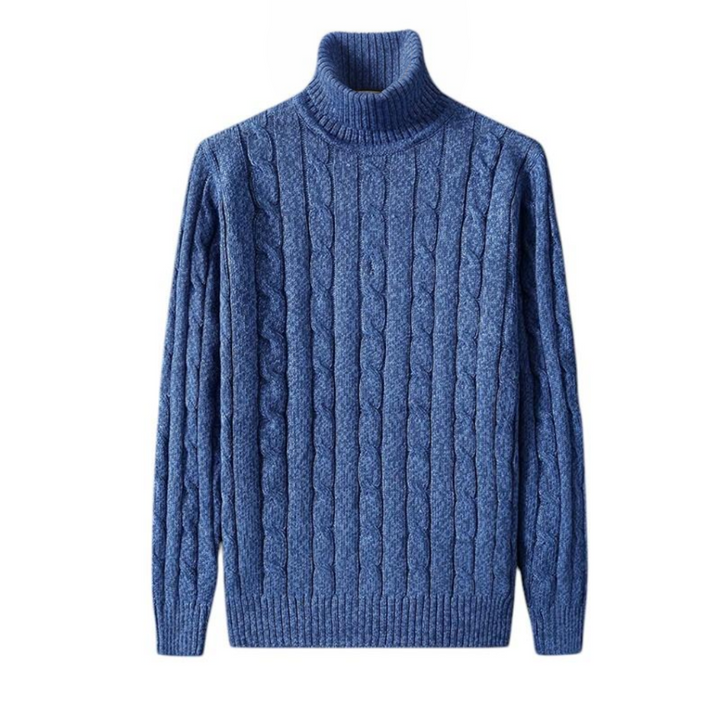 Toby | Pull à col roulé en maille épaisse