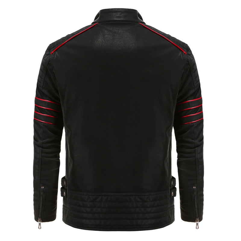 Jack | Veste en cuir robuste avec finition raffinée