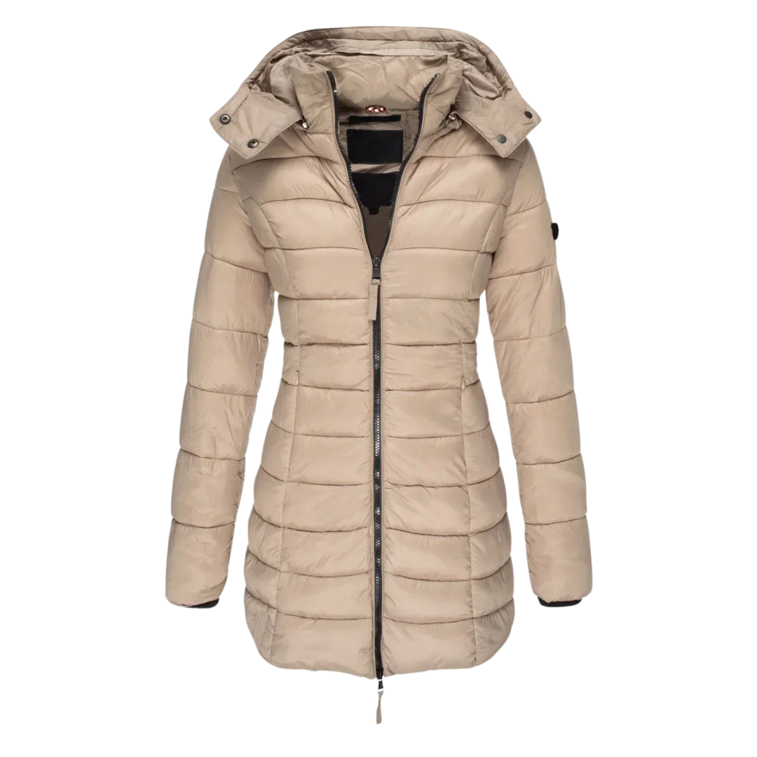 Camille | Parka matelassée légère et coupe cintrée