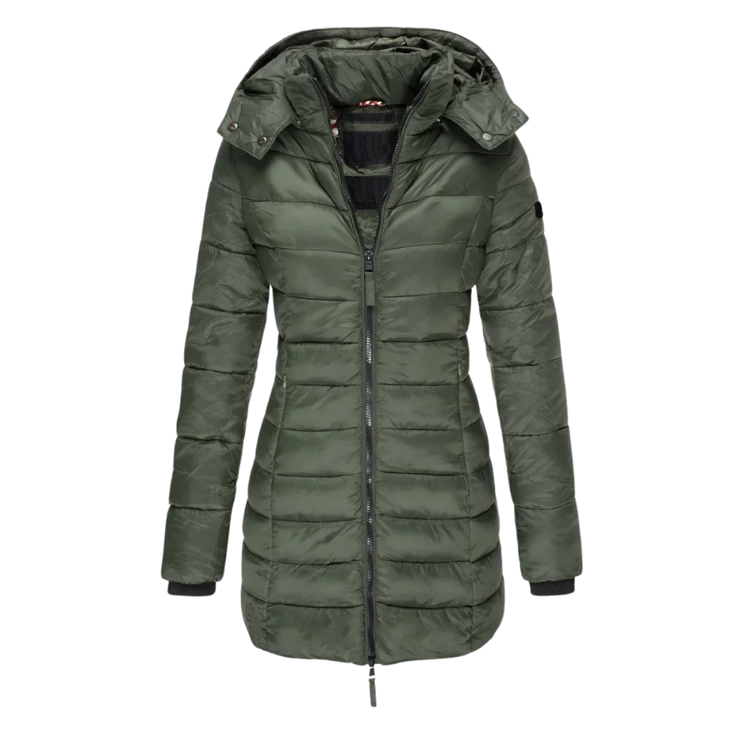 Camille | Parka matelassée légère et coupe cintrée