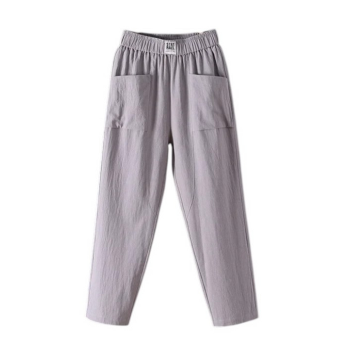 Manon | Pantalon large léger à taille élastique