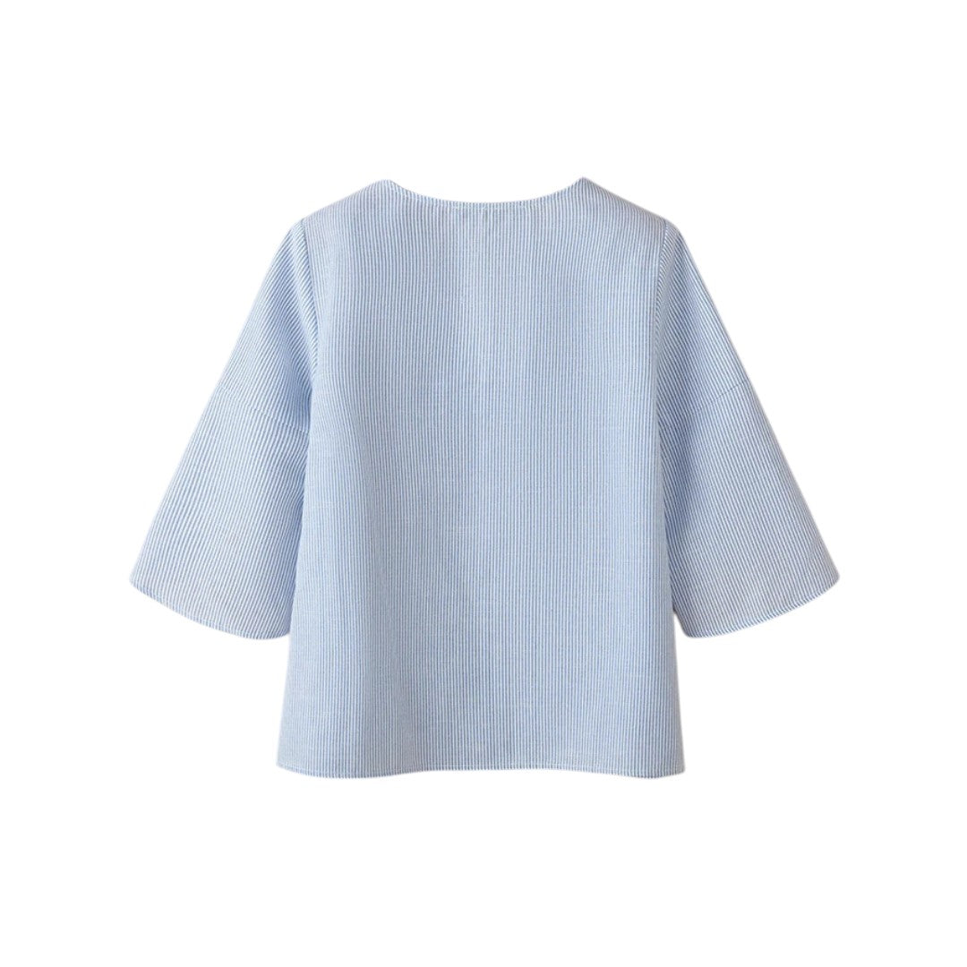 Chloe | Blouse fluide à col en V pour tous les jours
