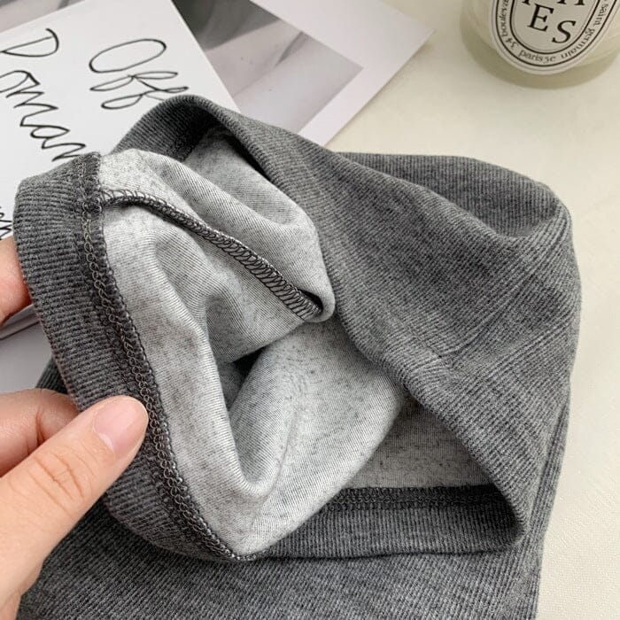 Viola™ - Drape Snow Cotton Casual Pants