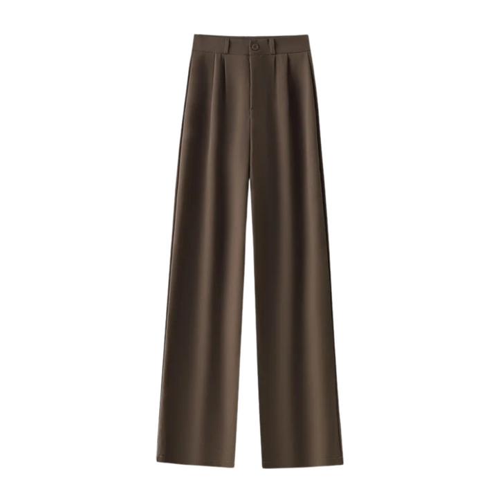 Clara | Pantalon large taille haute fluide