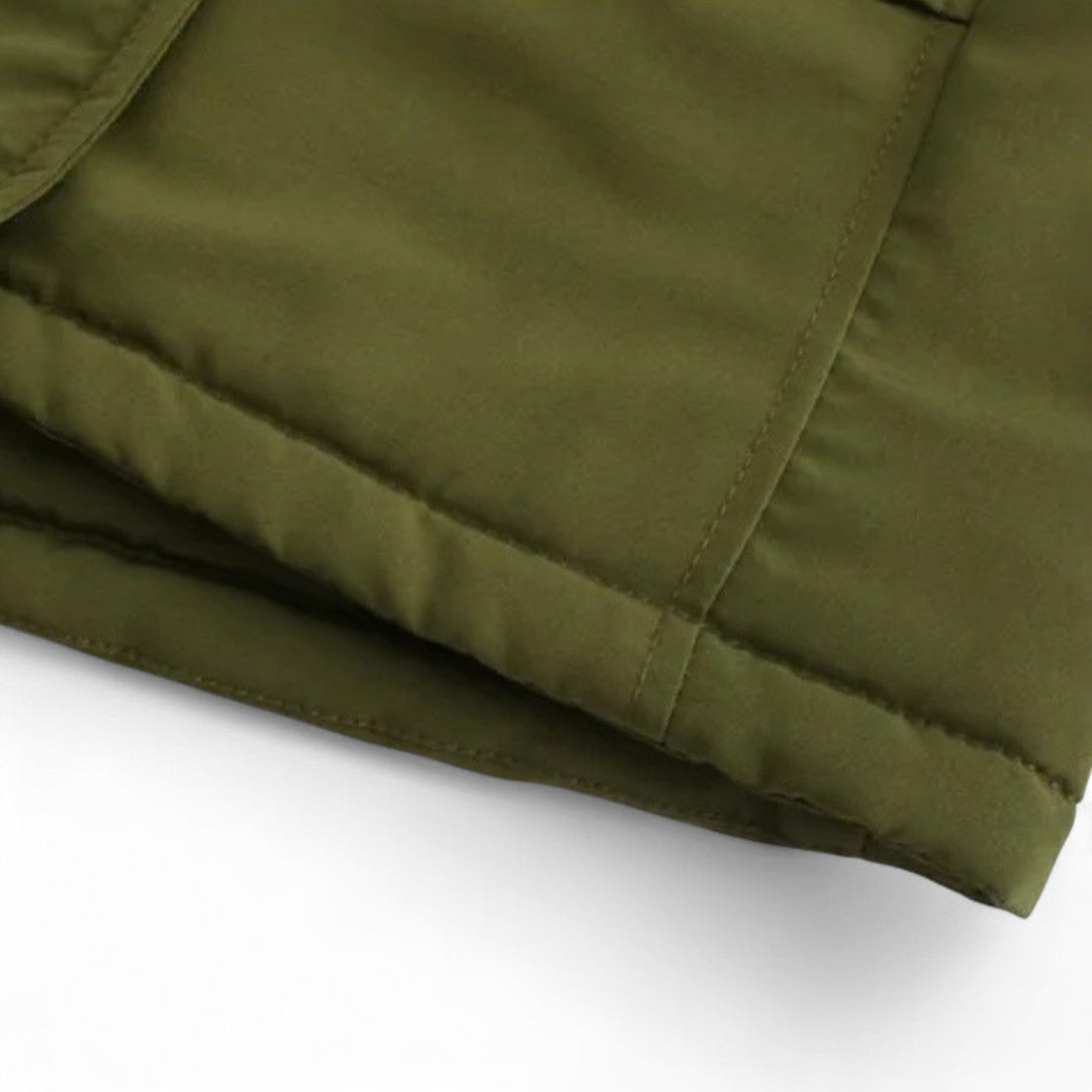 Élodie | Parka chaude imperméable avec capuche doublée