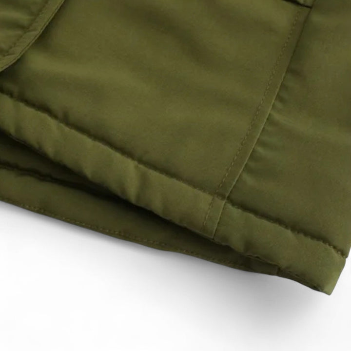 Élodie | Parka chaude imperméable avec capuche doublée
