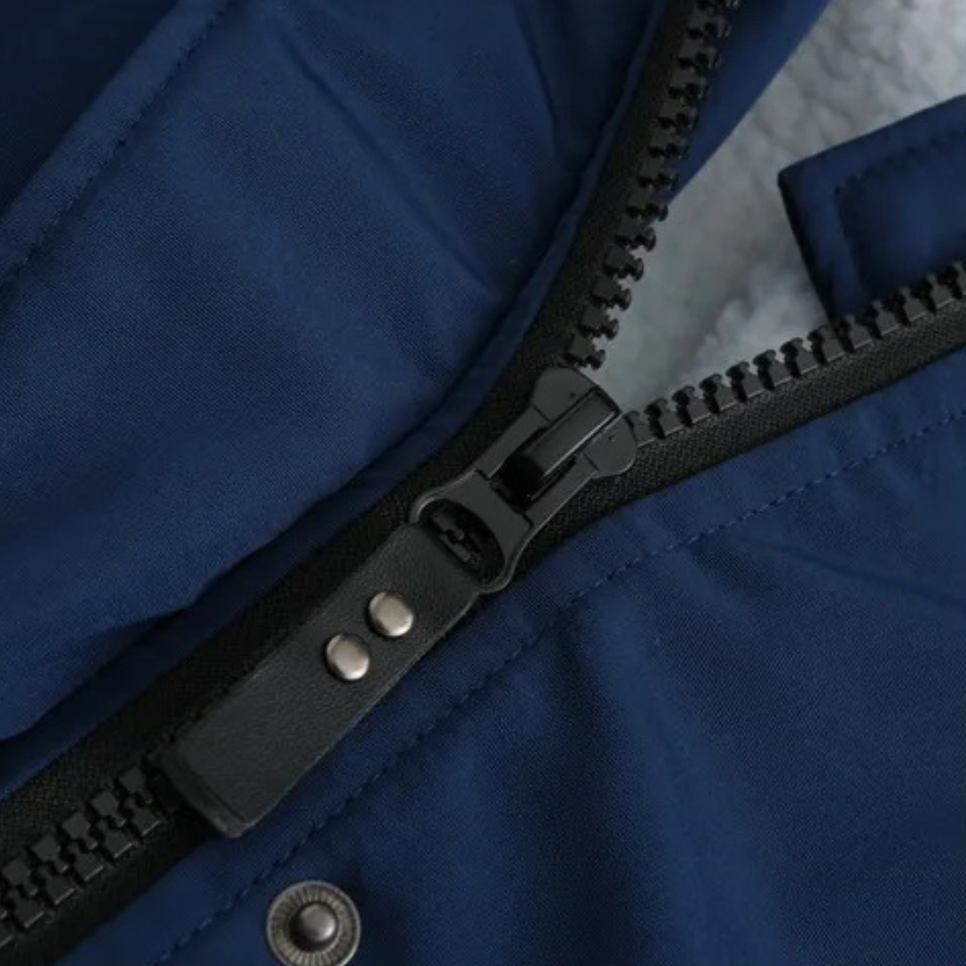 Élodie | Parka chaude imperméable avec capuche doublée