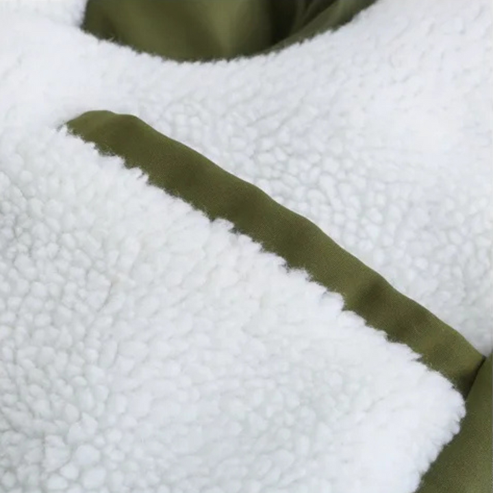Élodie | Parka chaude imperméable avec capuche doublée