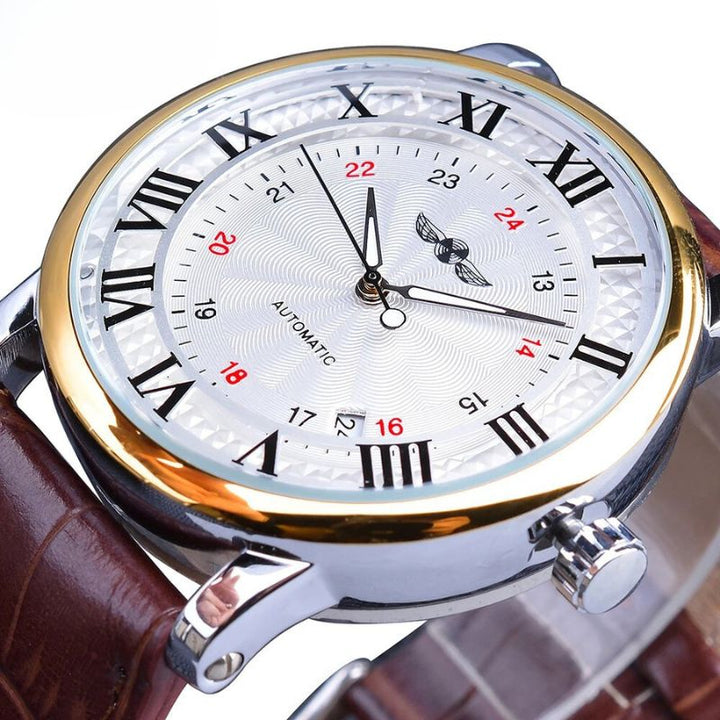 Van Baerle® - Montre Automatique de Luxe en Cuir