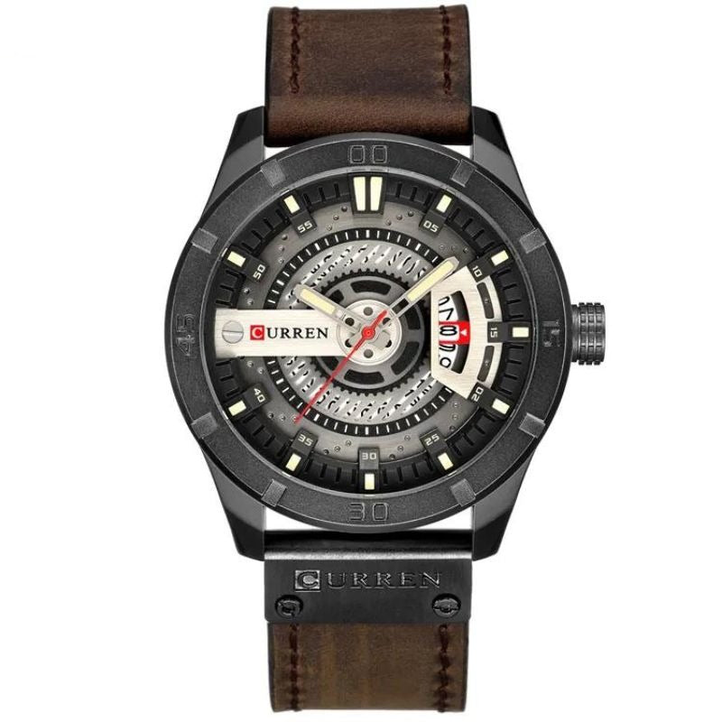 van Baerle® – Montre pour Homme Quartz de Sport Militaire
