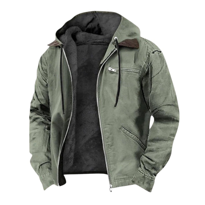 Mason | Veste décontractée à capuche avec doublure en peluche