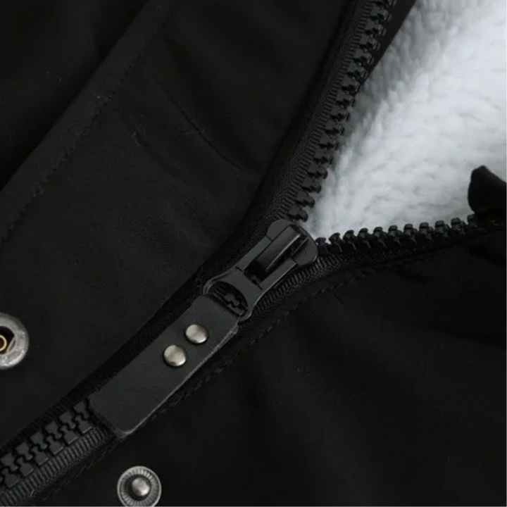 Élodie | Parka chaude imperméable avec capuche doublée