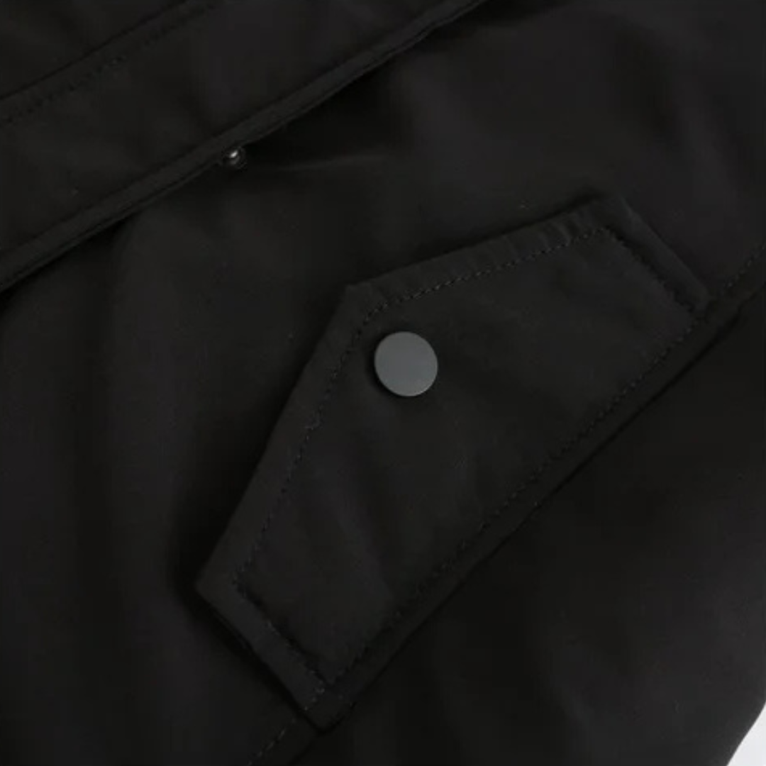 Élodie | Parka chaude imperméable avec capuche doublée