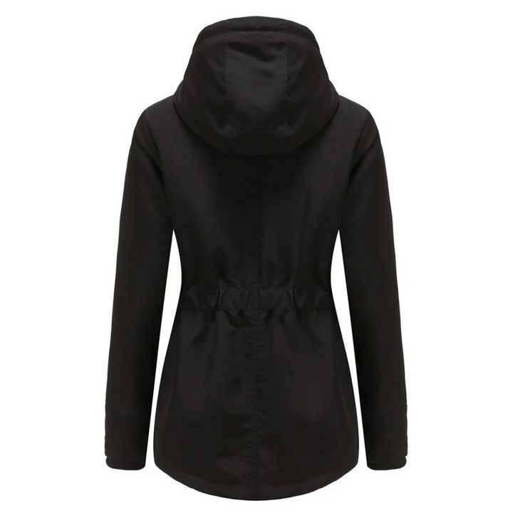 Élodie | Parka chaude imperméable avec capuche doublée