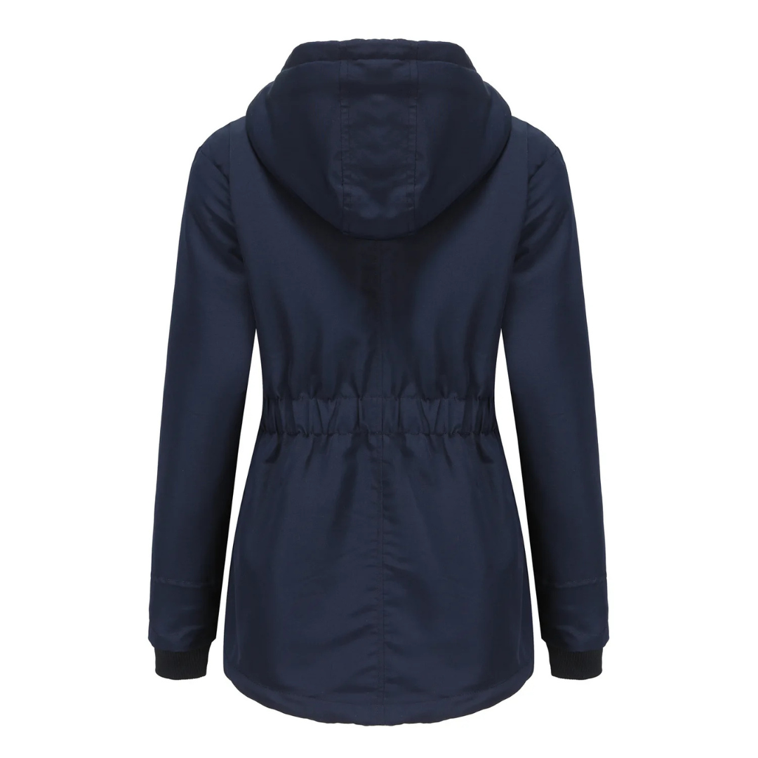 Élodie | Parka chaude imperméable avec capuche doublée