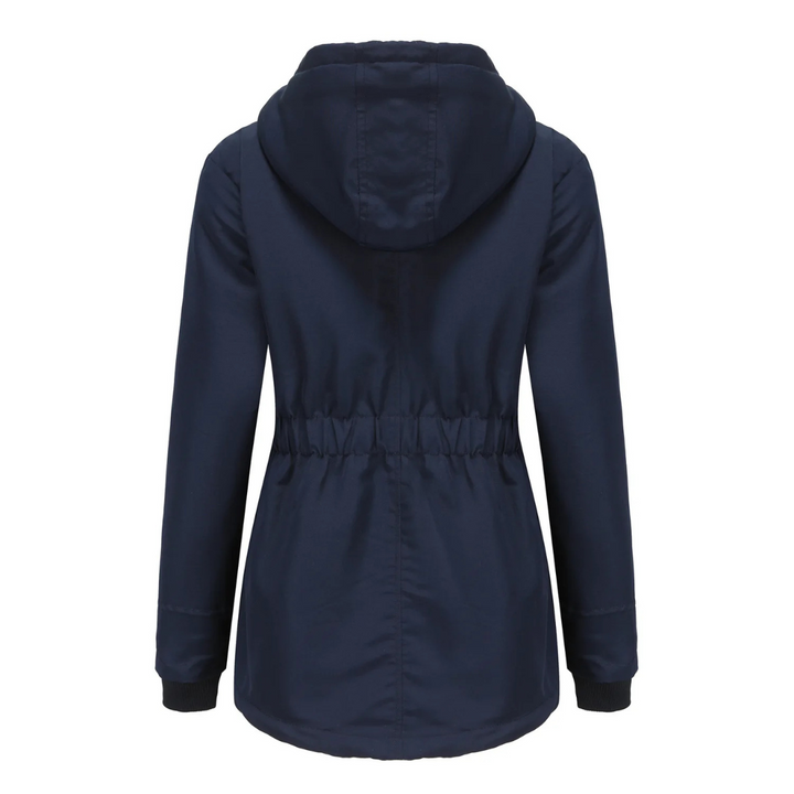 Élodie | Parka chaude imperméable avec capuche doublée