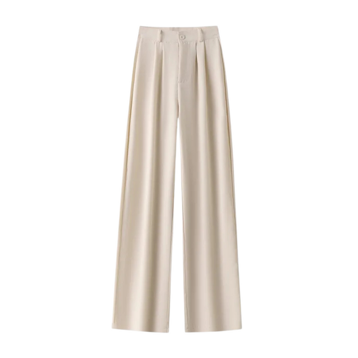 Clara | Pantalon large taille haute fluide