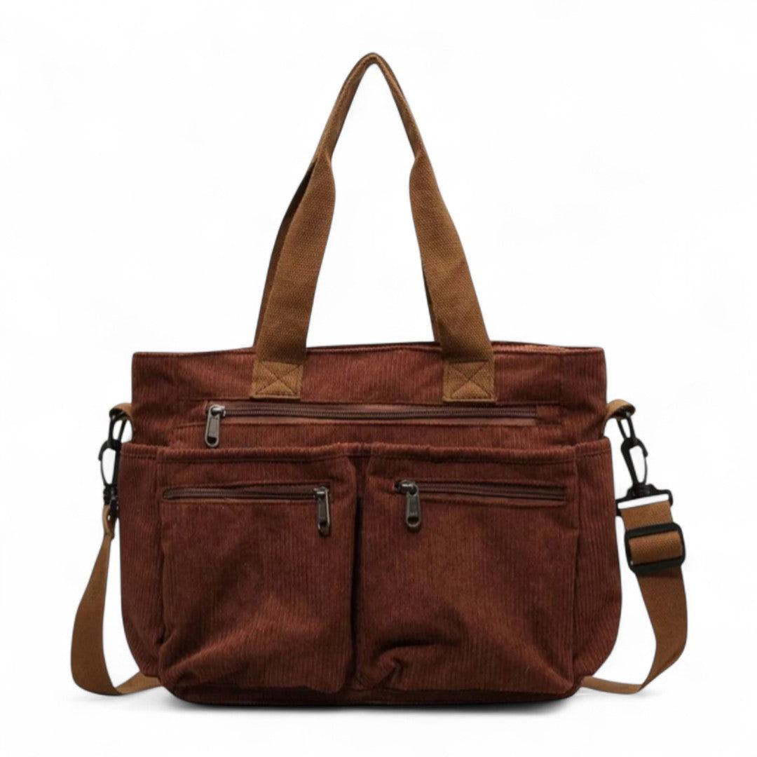 Élodie | Sac bandoulière souple à multiples poches