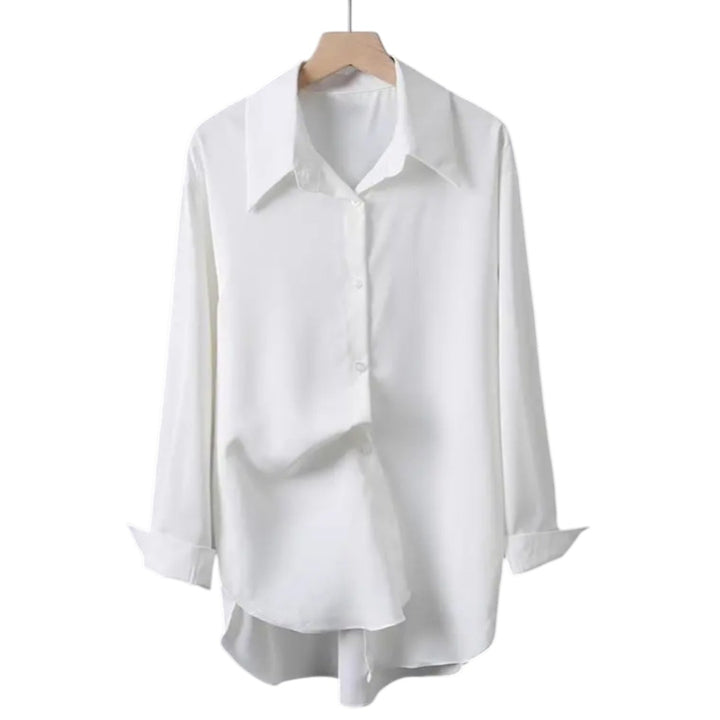 Camille | Chemise fluide satinée oversize