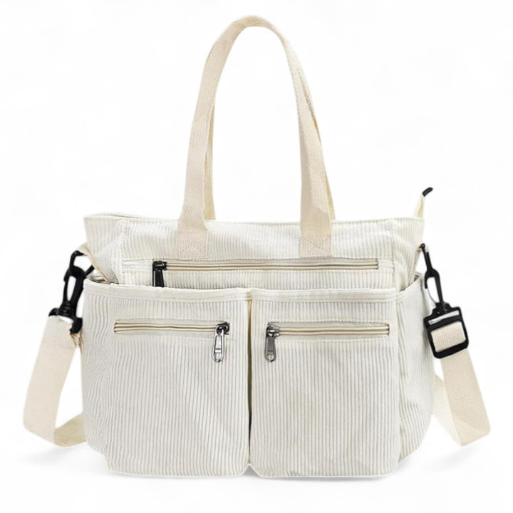 Élodie | Sac bandoulière souple à multiples poches