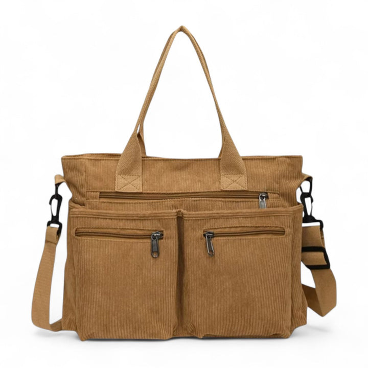 Élodie | Sac bandoulière souple à multiples poches