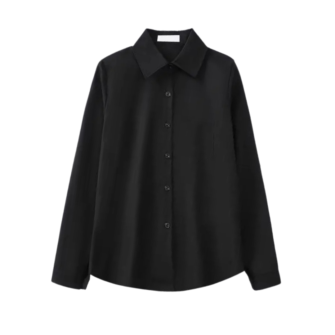 Élise | Chemise à Manches Longues au Tissu Doux