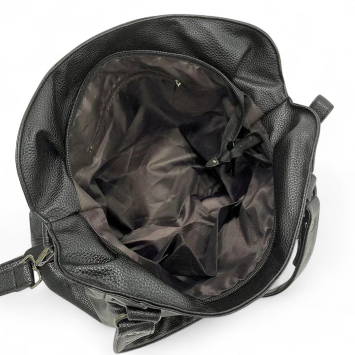 Camille | Sac cabas souple effet cuir grainé