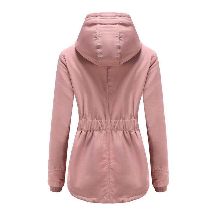 Élodie | Parka chaude imperméable avec capuche doublée