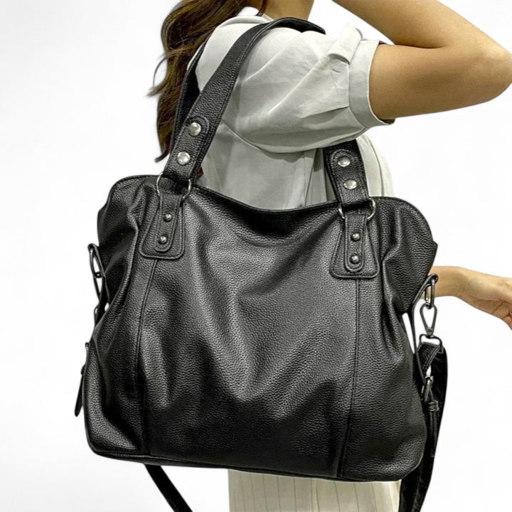 Camille | Sac cabas souple effet cuir grainé