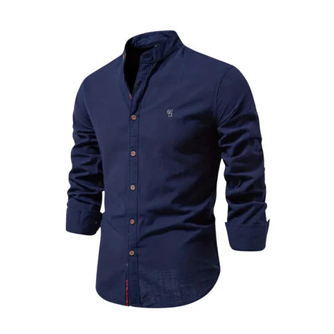 Reece | Chemise boutonnée légère pour le confort au printemps