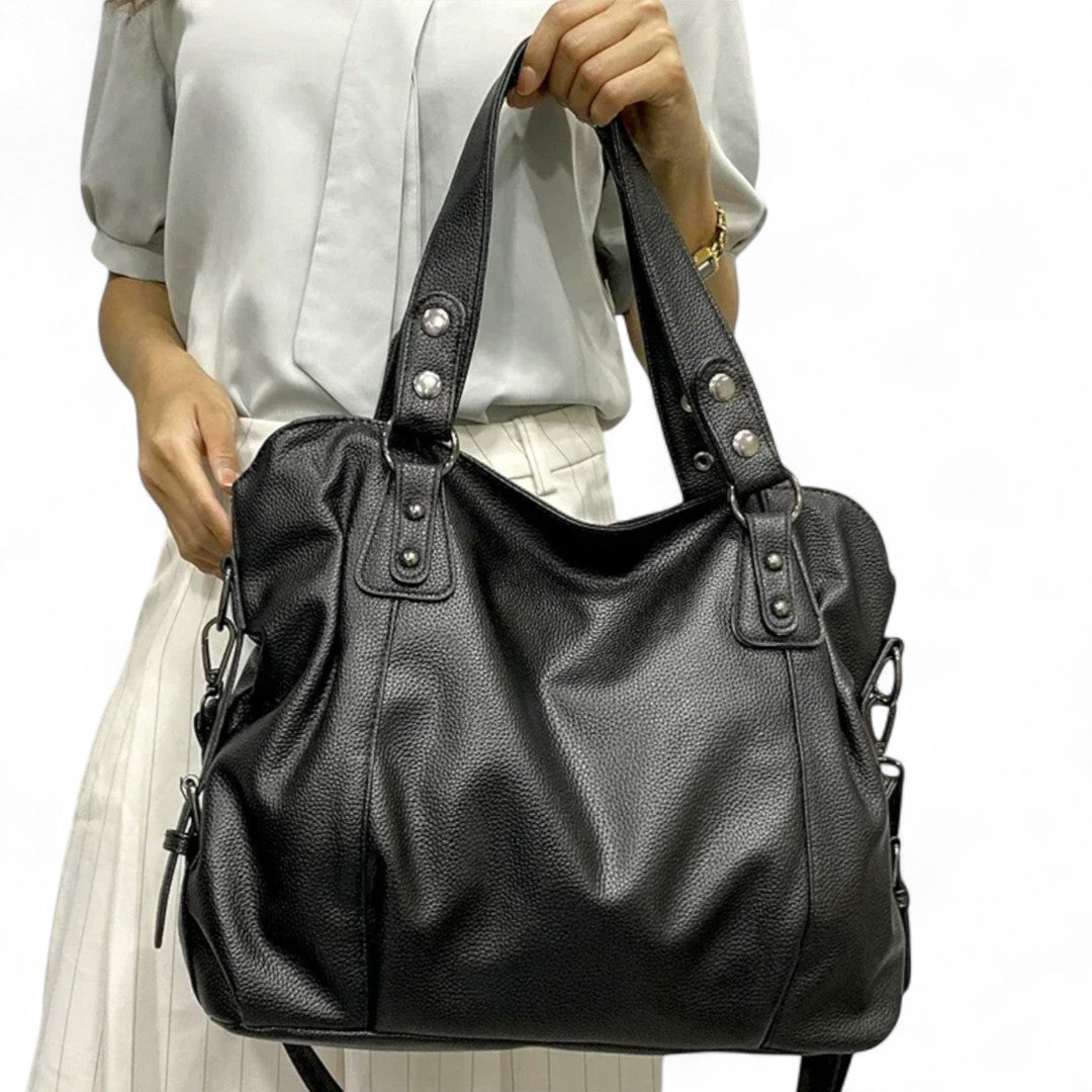 Camille | Sac cabas souple effet cuir grainé