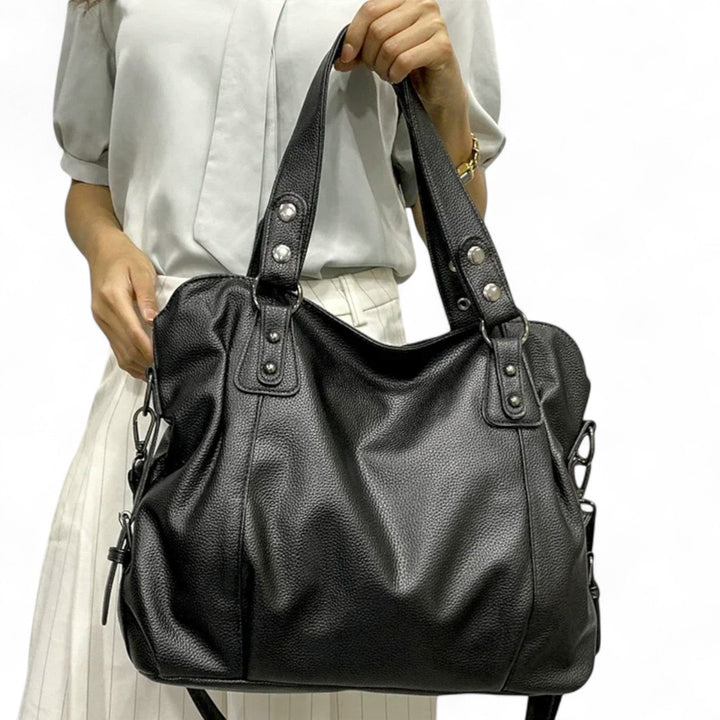 Camille | Sac cabas souple effet cuir grainé