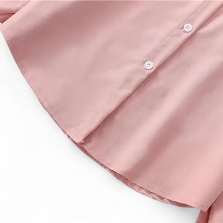 Élise | Chemise à Manches Longues au Tissu Doux